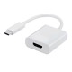 Ewent EW-139501-001-N-P USB Type C HDMI Blanco